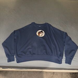 Navy Buc-ees Crewneck Sweater